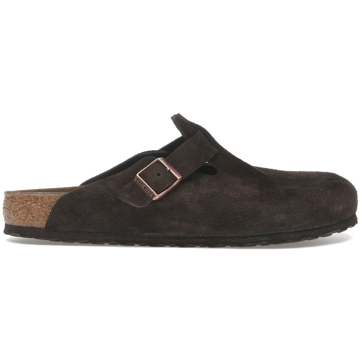 Birkenstock Boston Mocha Suede