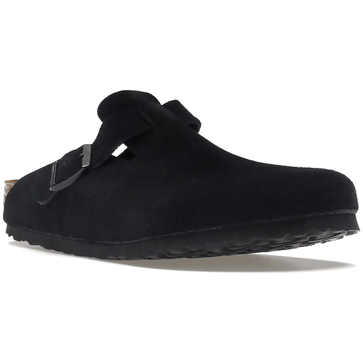 Miniatyrbild av Birkenstock Boston Black Suede Narrow Fit 2