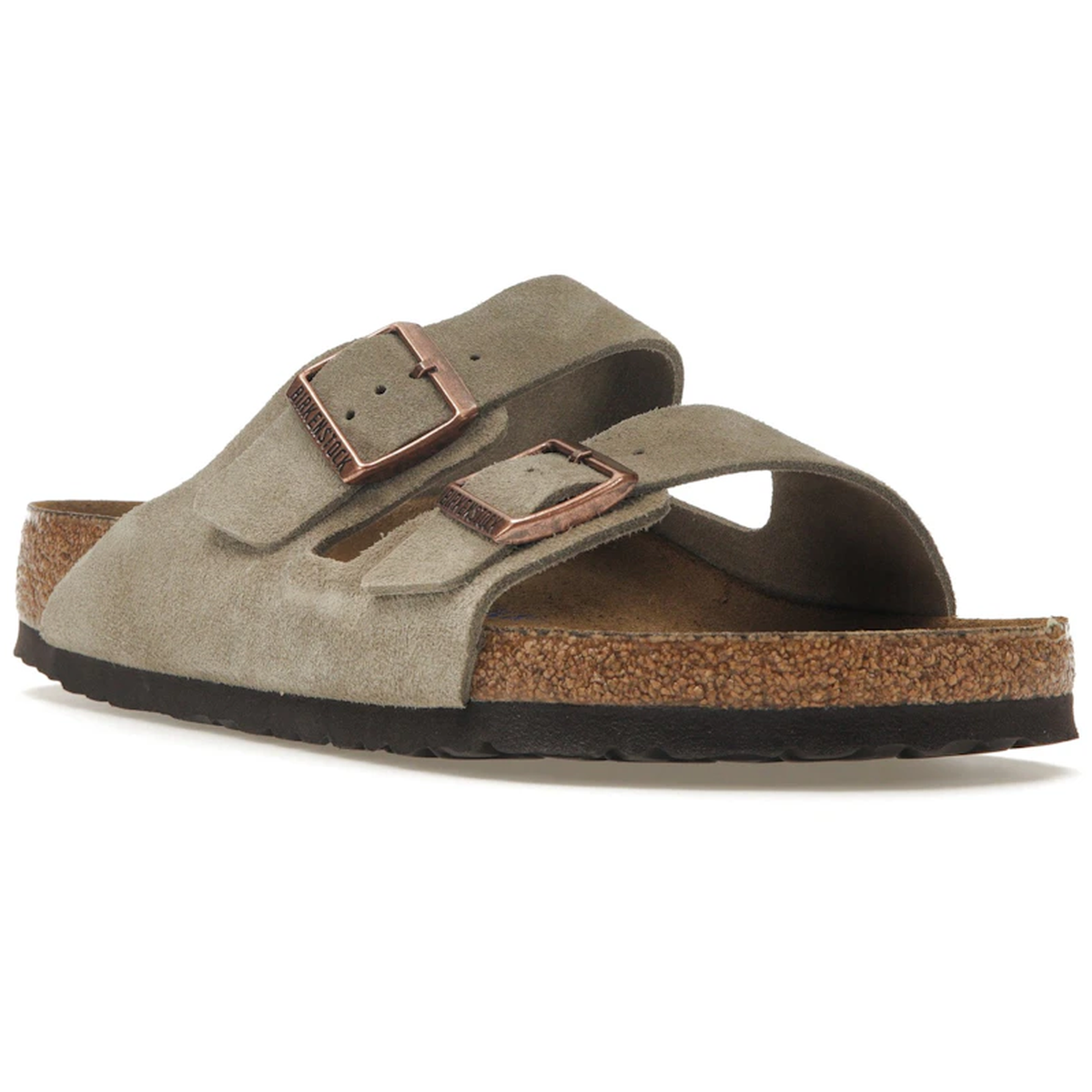 Miniatyrbild av Birkenstock Arizona Soft Footbed Suede Taupe 2