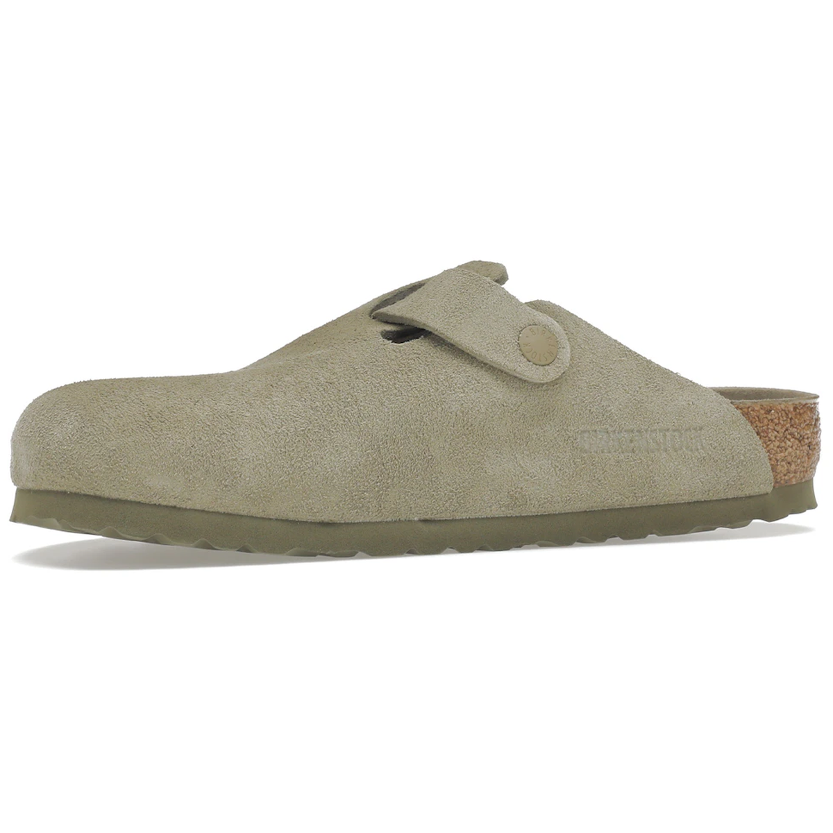 Miniatyrbild av Birkenstock Boston Khaki Narrow Fit 3