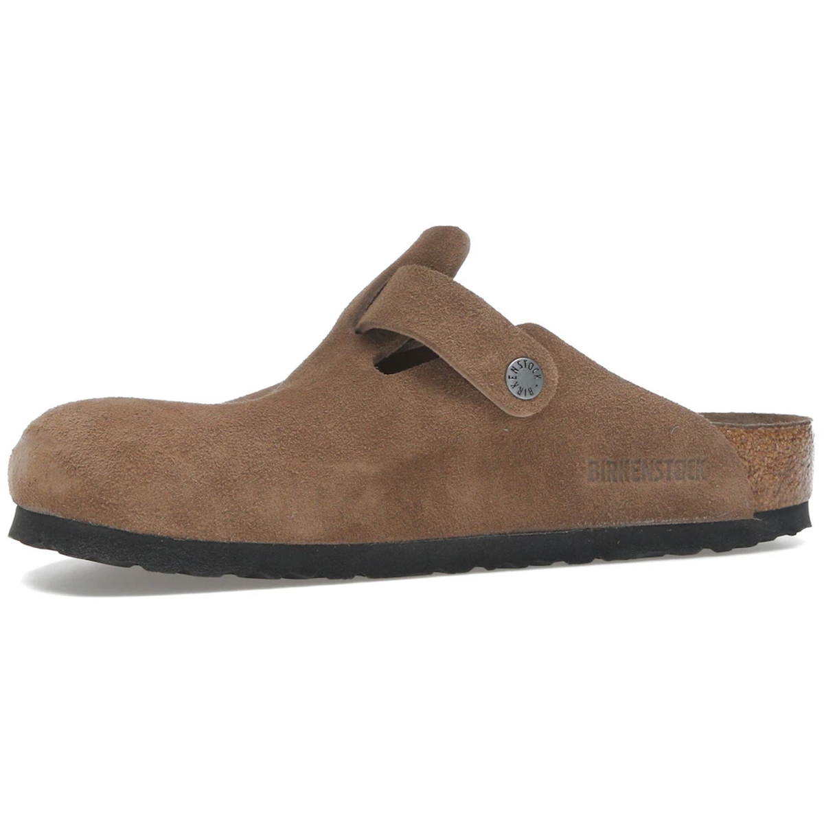 Miniatyrbild av Birkenstock Boston Soft Footbed Suede Dark Tea Tonal 3