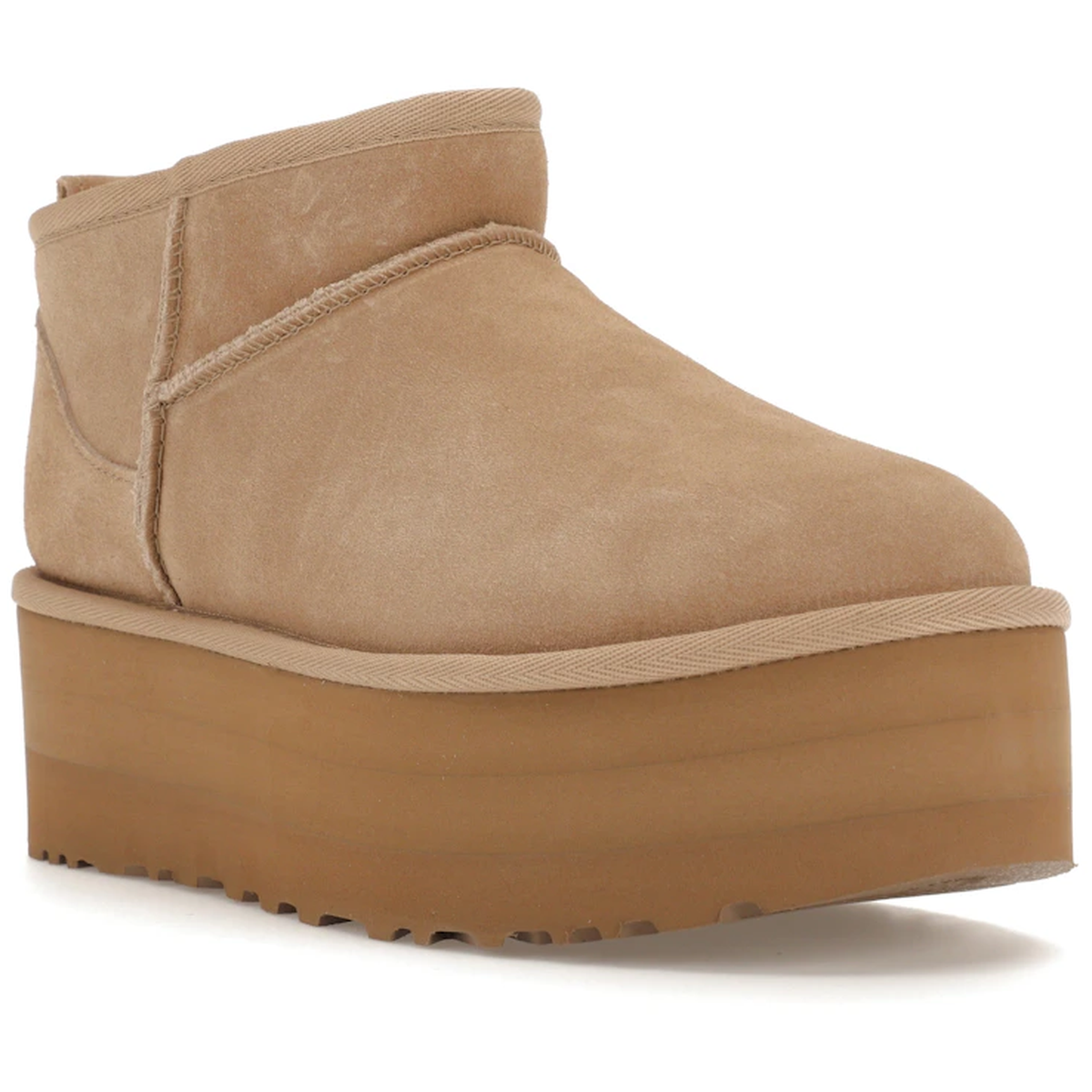 Miniatyrbild av UGG Classic Ultra Mini Platform Boot Sand (Women's) 2