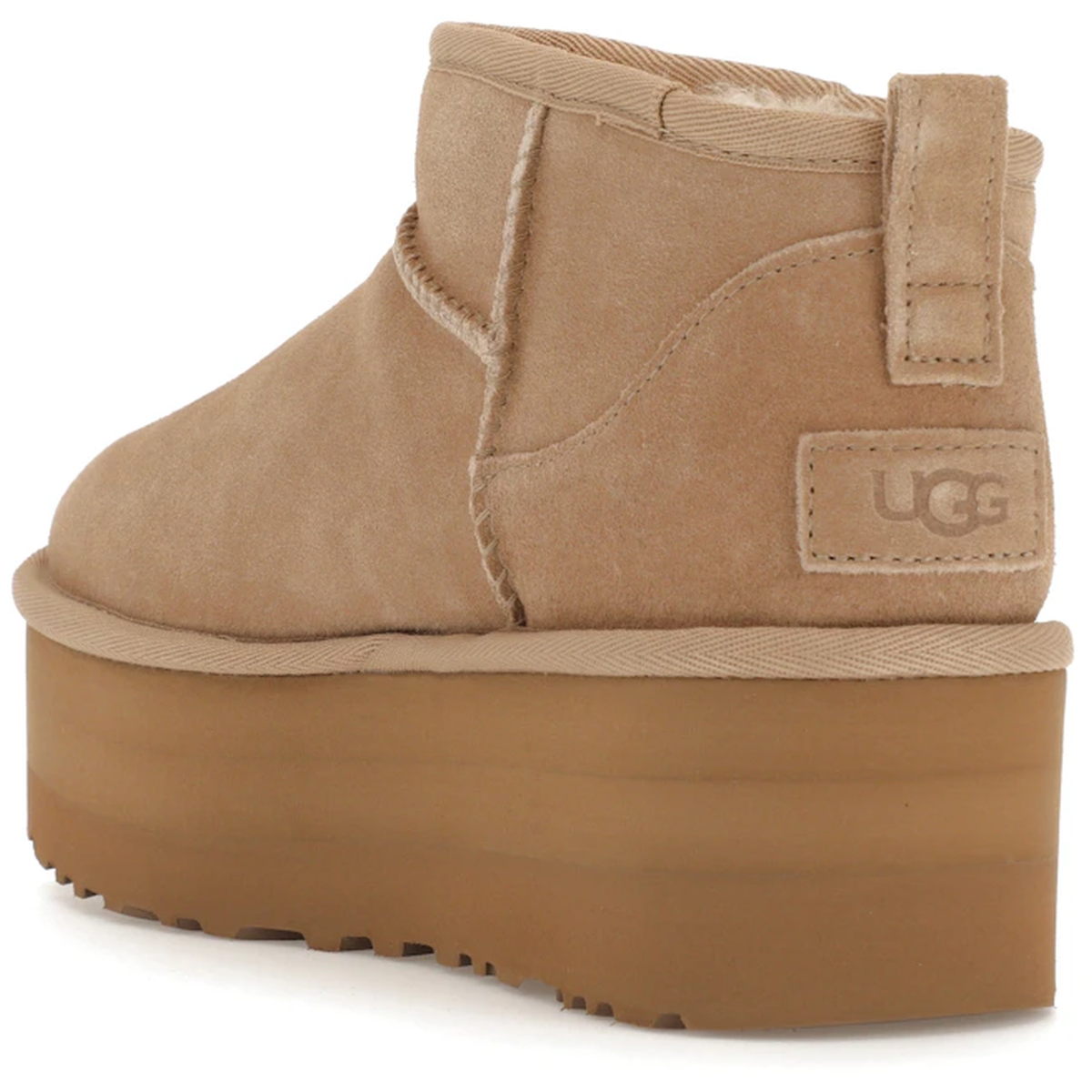 Miniatyrbild av UGG Classic Ultra Mini Platform Boot Sand (Women's) 4