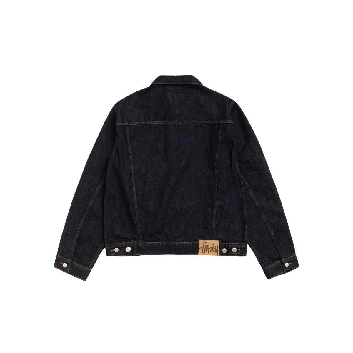 Miniatyrbild av Stussy Trucker Jacket Denim Rinsed Indigo 2