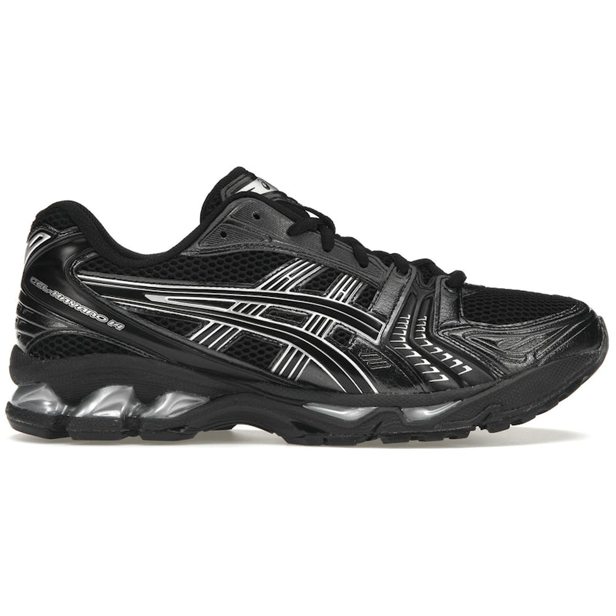 Asics Gel-Kayano 14 Black Pure Silver