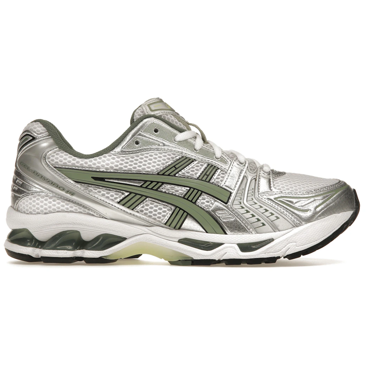 ASICS Gel-Kayano 14 White Pure Silver Slate Grey Sage