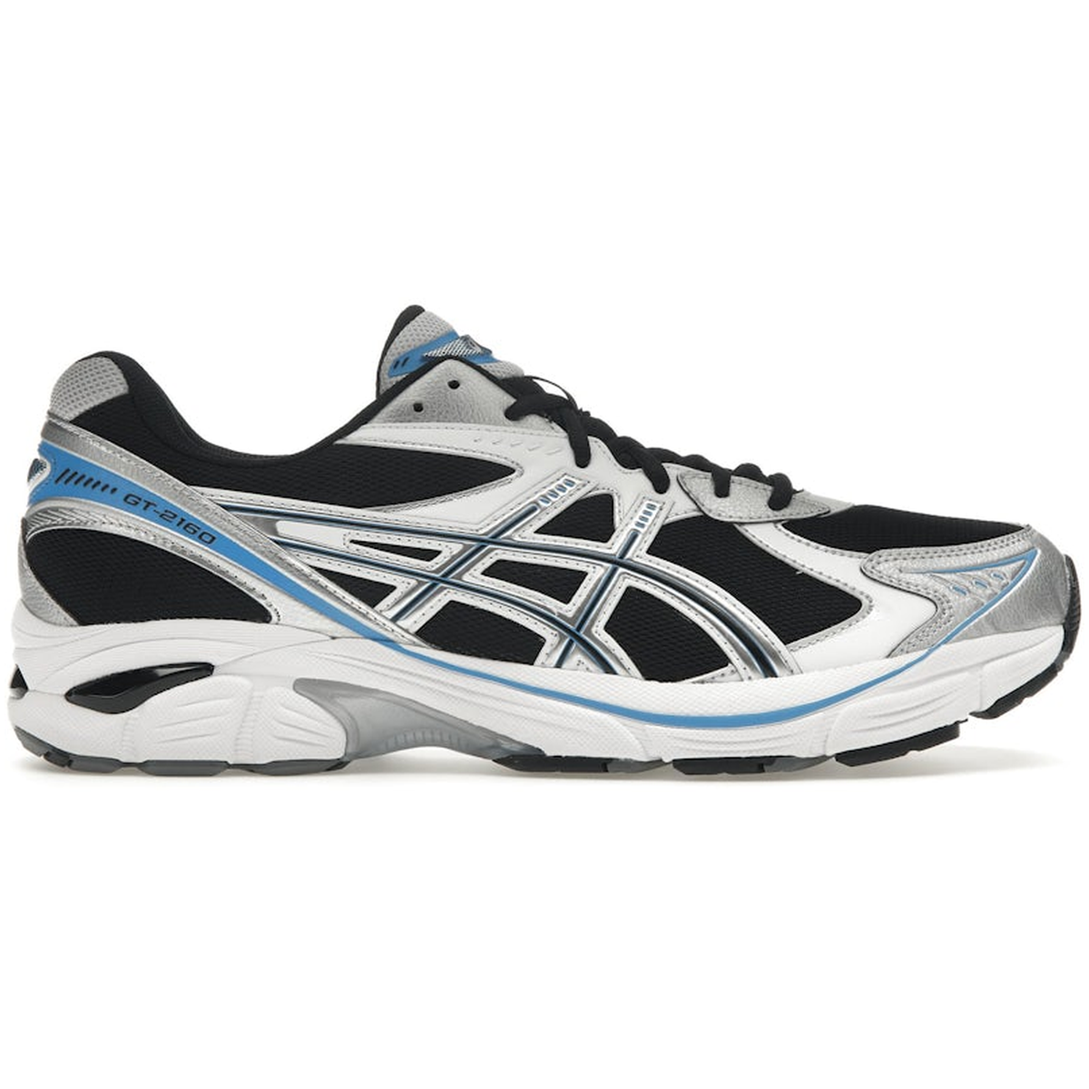 Asics GT-2160 Black Pure Silver Bright Blue
