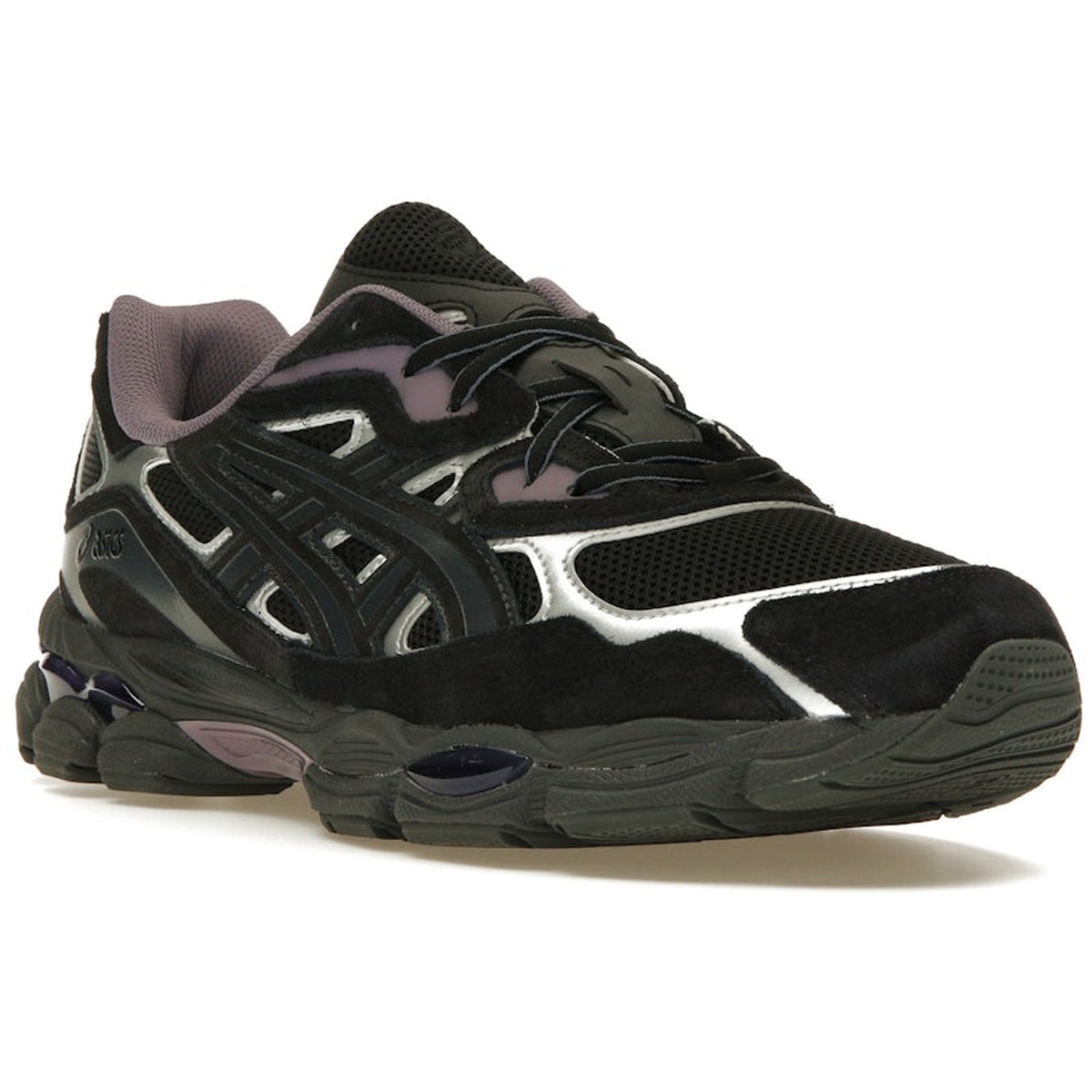 Miniatyrbild av ASICS Gel-NYC Black Purple Graphite Grey 2