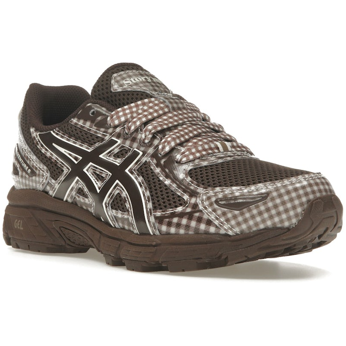 Miniatyrbild av Asics Gel-Venture 6 Story Mfg Reddish Brown Gingham 2