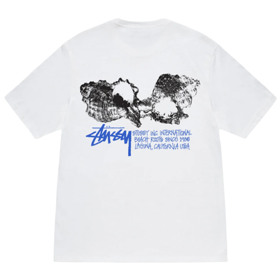 Stussy Shells Tee White