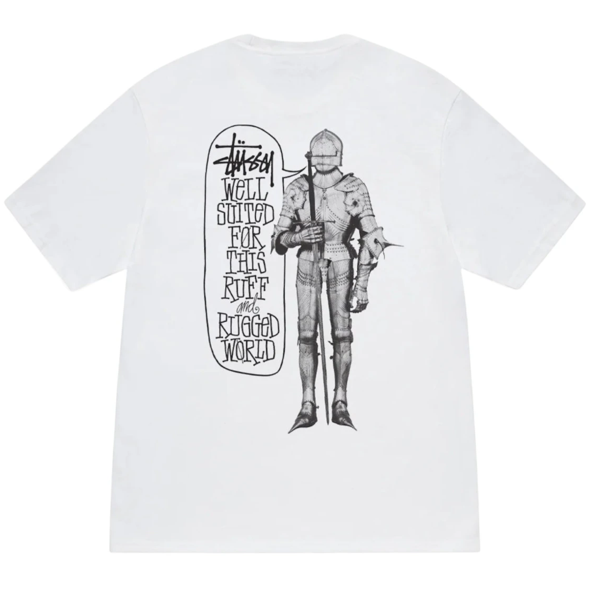 Stussy Well Suited Tee White