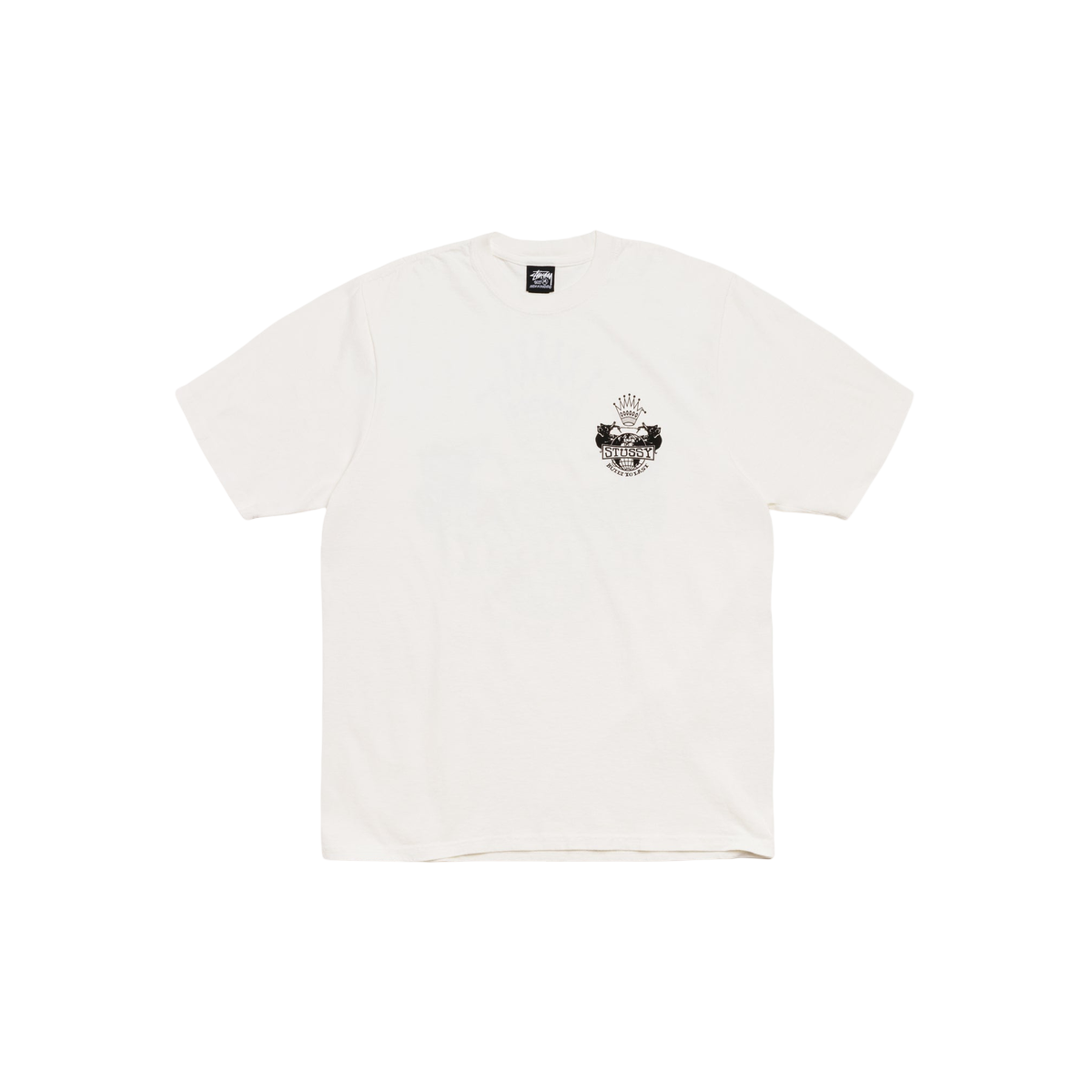 Stussy Built To Last Pigment Dyed Tee Natural