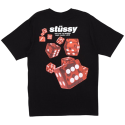 Stussy Rollers Tee Black