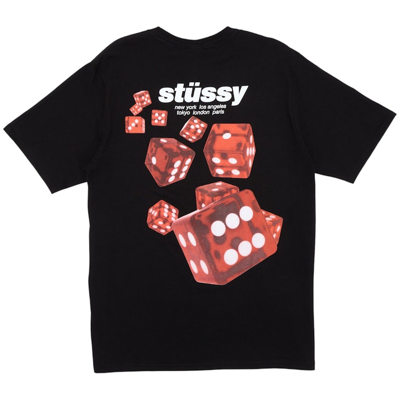 Stussy Rollers Tee Black