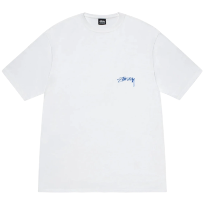Stussy Body Scan Tee White