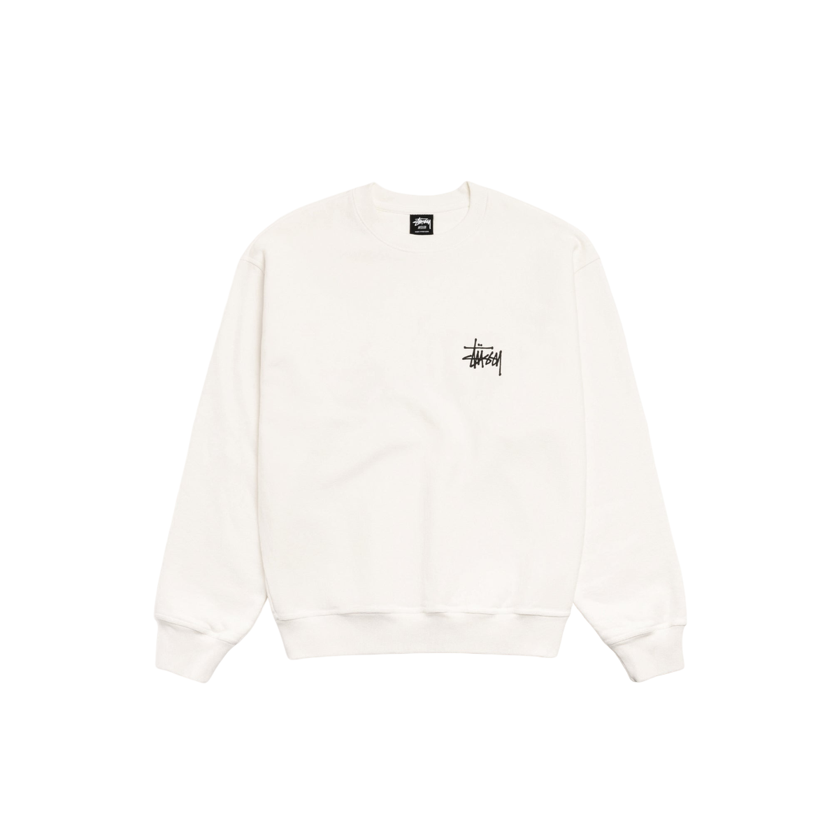 Stussy Basic Crew Pigment Dyed Natural