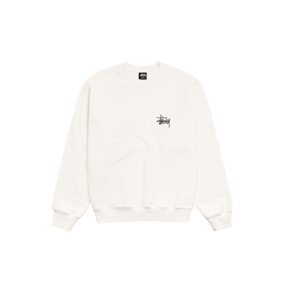 Stussy Basic Crew Pigment Dyed Natural