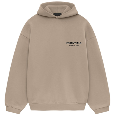 Fear of God Essentials Fleece Hoodie Desert Sand