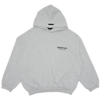 Fear of God Essentials Fleece Hoodie Light Heather Gray