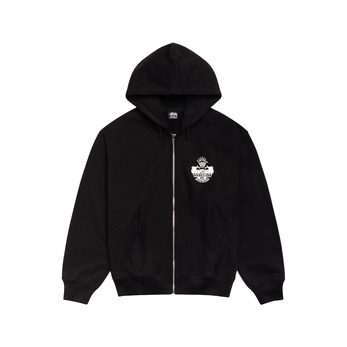 Stussy Built To Last Zip Hoodie Black