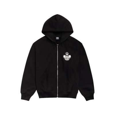 Stussy Built To Last Zip Hoodie Black