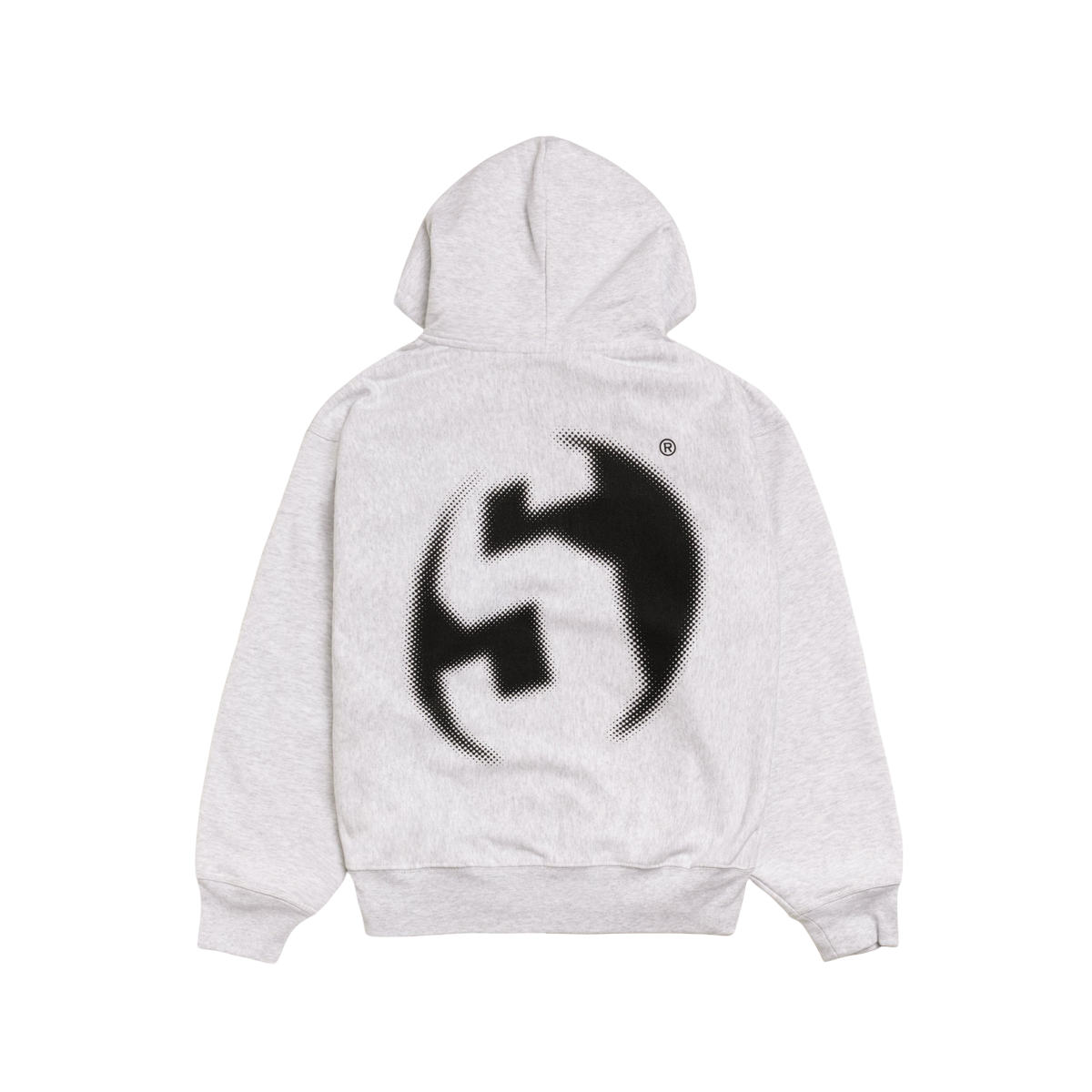 Stussy Lens Zip Hoodie Ash Heather