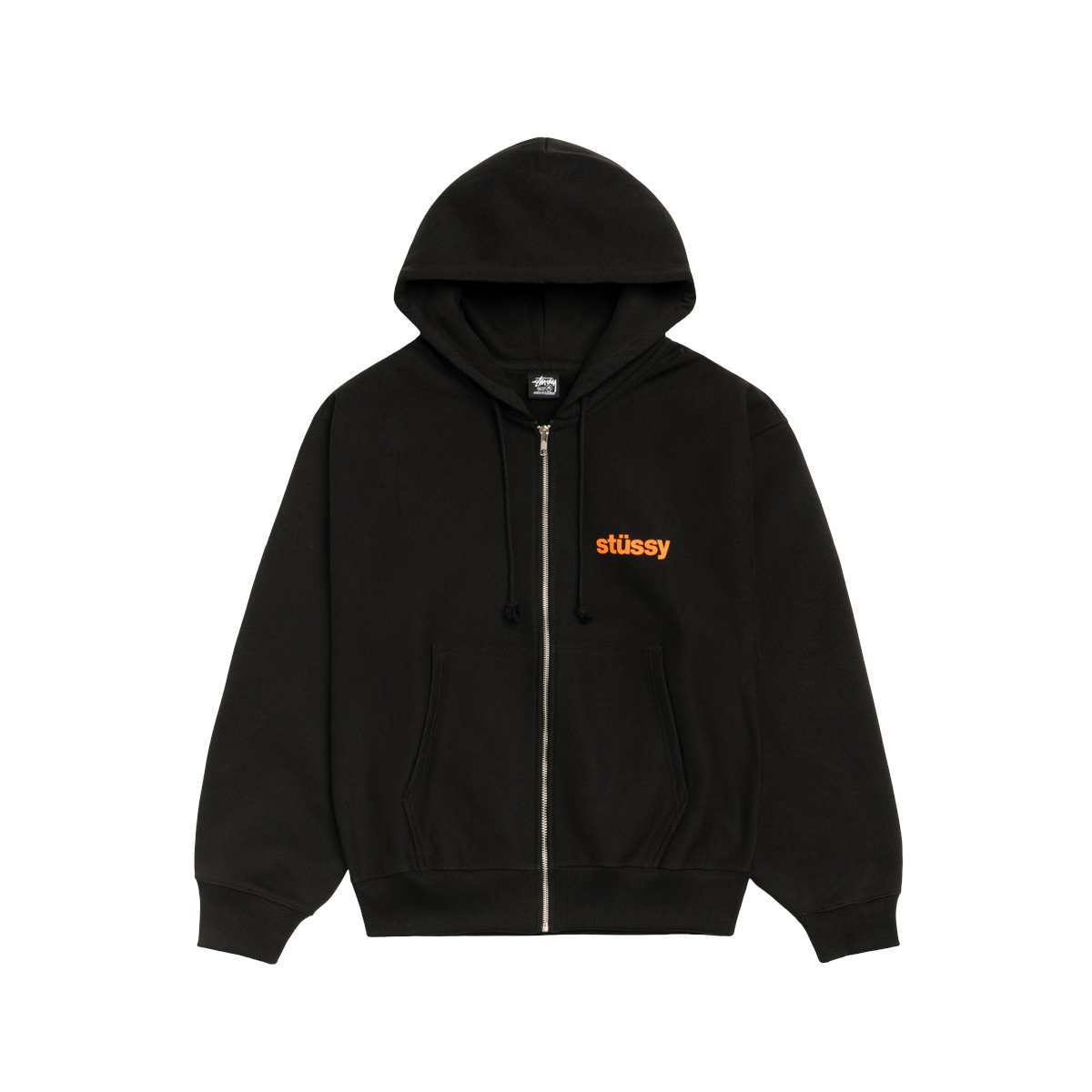 Stussy Built Tough Zip Hoodie Black