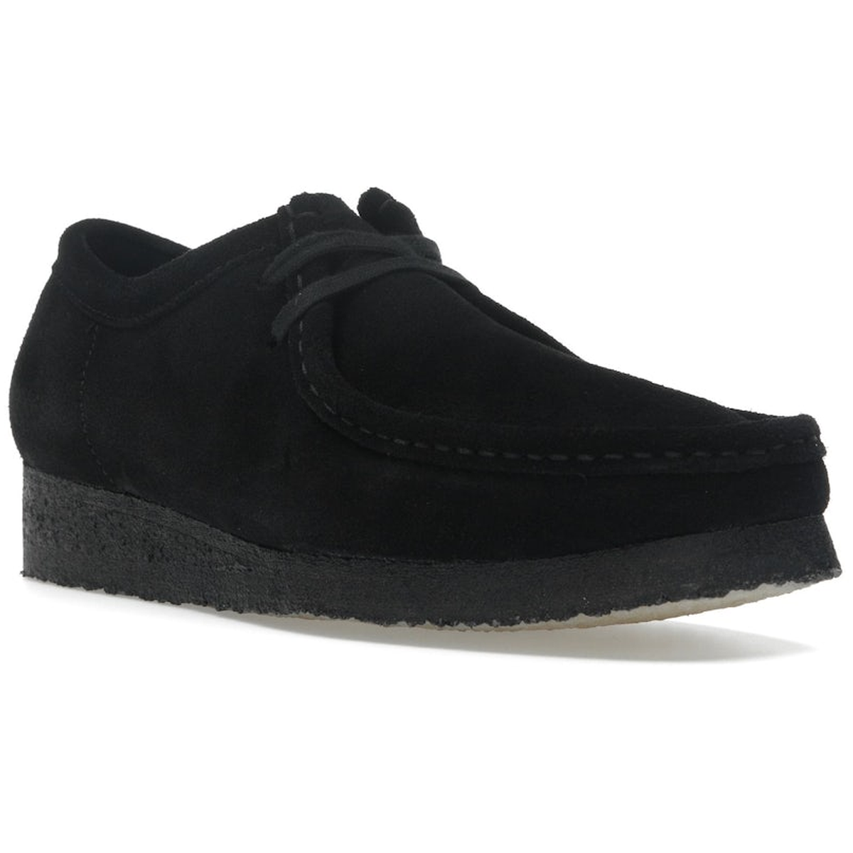 Miniatyrbild av Clarks Wallabee Black Suede 2