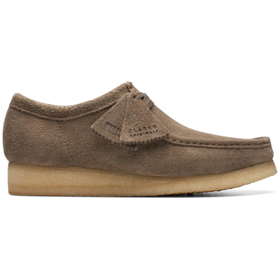 Clarks Wallabee Dark Grey Suede