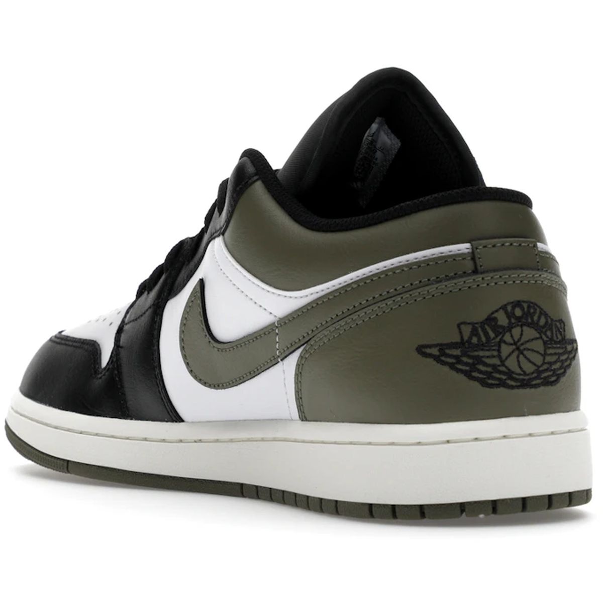 Miniatyrbild av Air Jordan 1 Low Black Toe Medium Olive 4