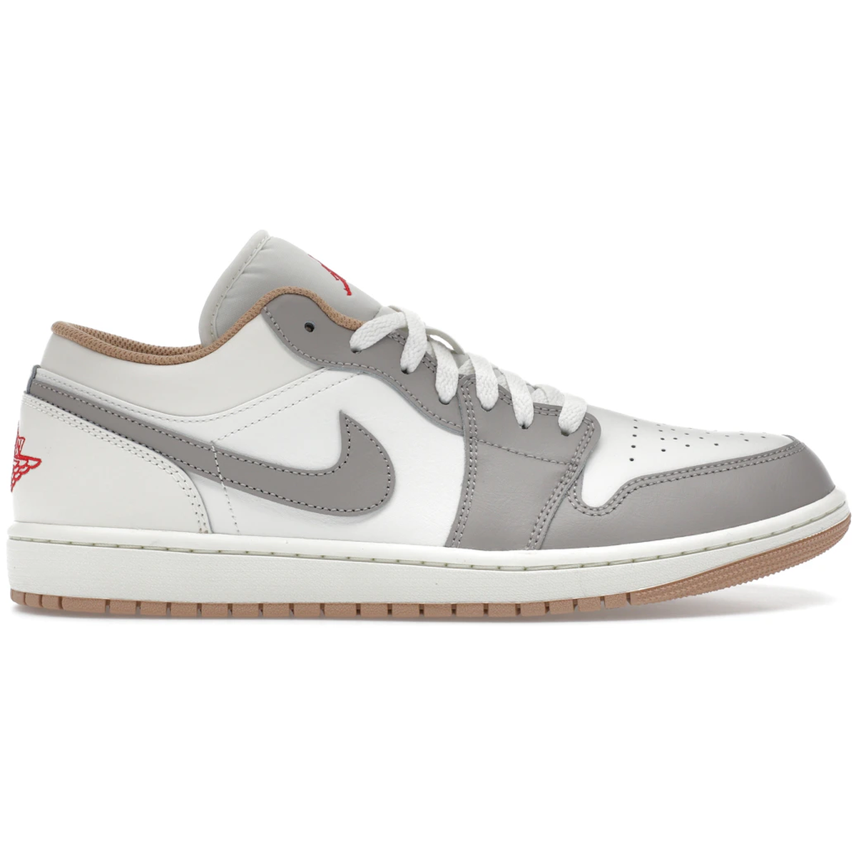 Air Jordan 1 Low Sail College Grey Rattan