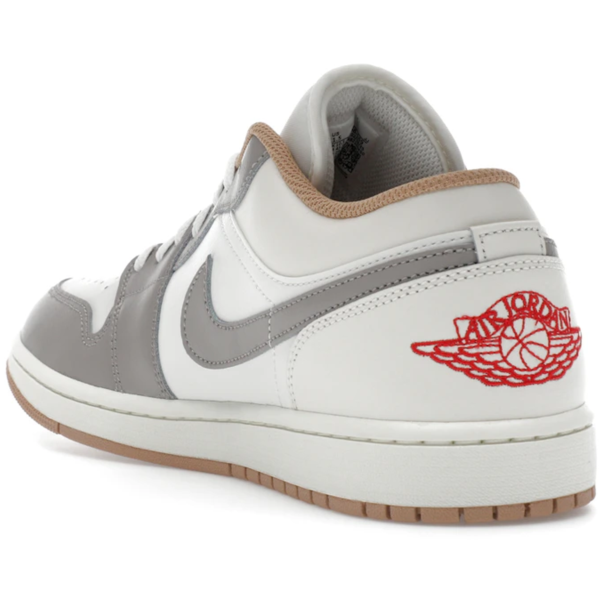 Miniatyrbild av Air Jordan 1 Low Sail College Grey Rattan 4