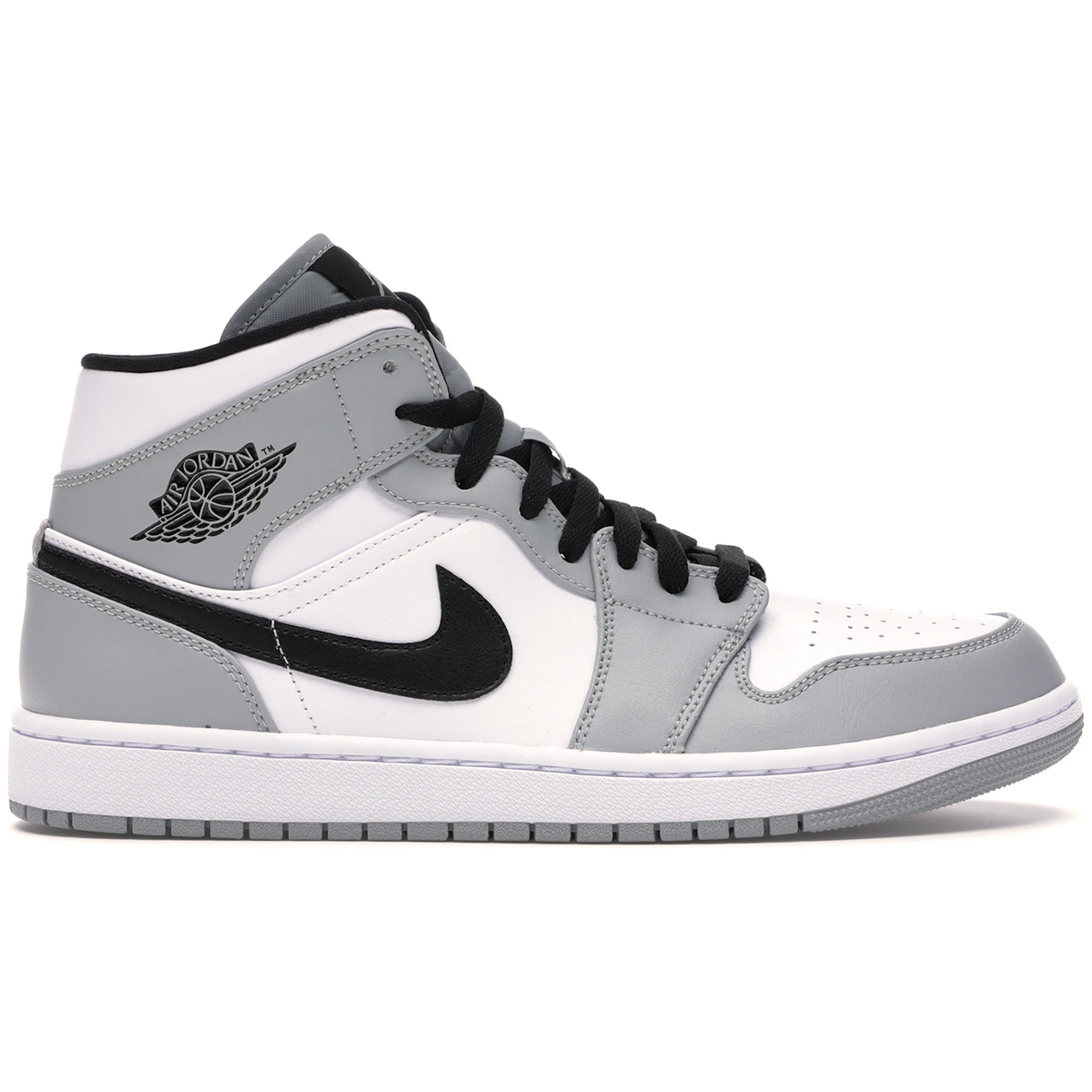 Air Jordan 1 Mid Light Smoke Grey