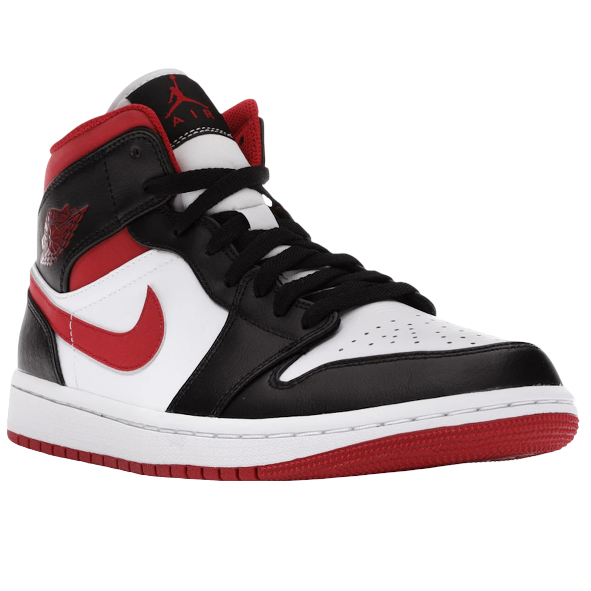 Miniatyrbild av Air Jordan 1 Mid Gym Red Black White 2