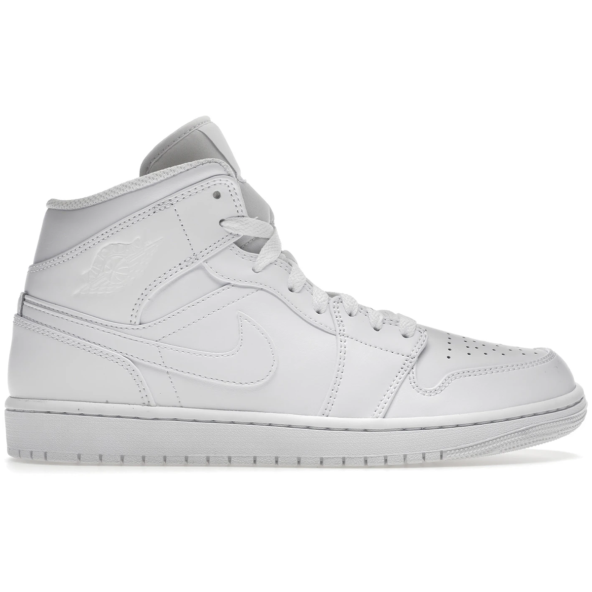 Air Jordan 1 Mid Triple White