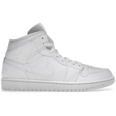 Air Jordan 1 Mid Triple White