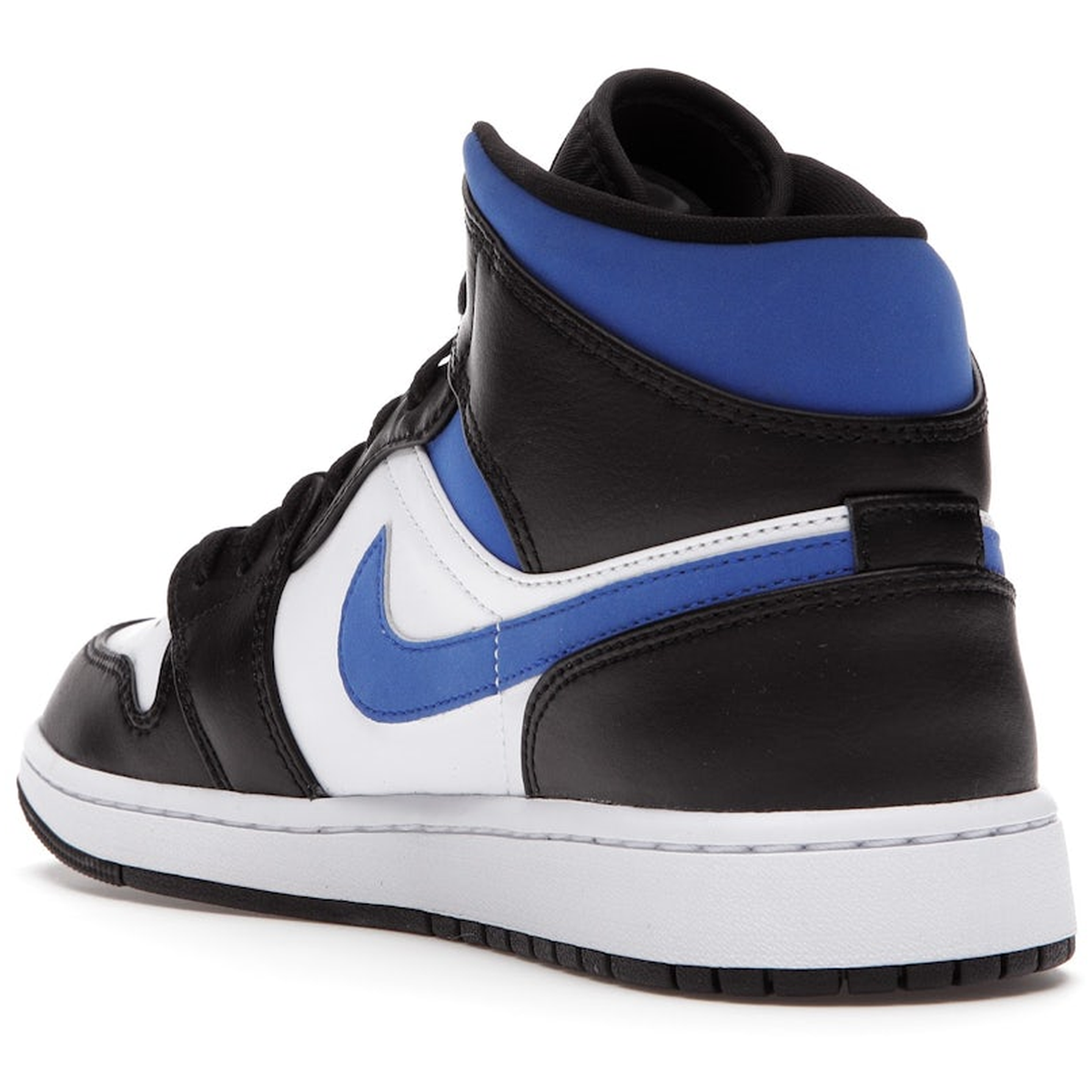 Miniatyrbild av Air Jordan 1 Mid White Black Racer Blue 4