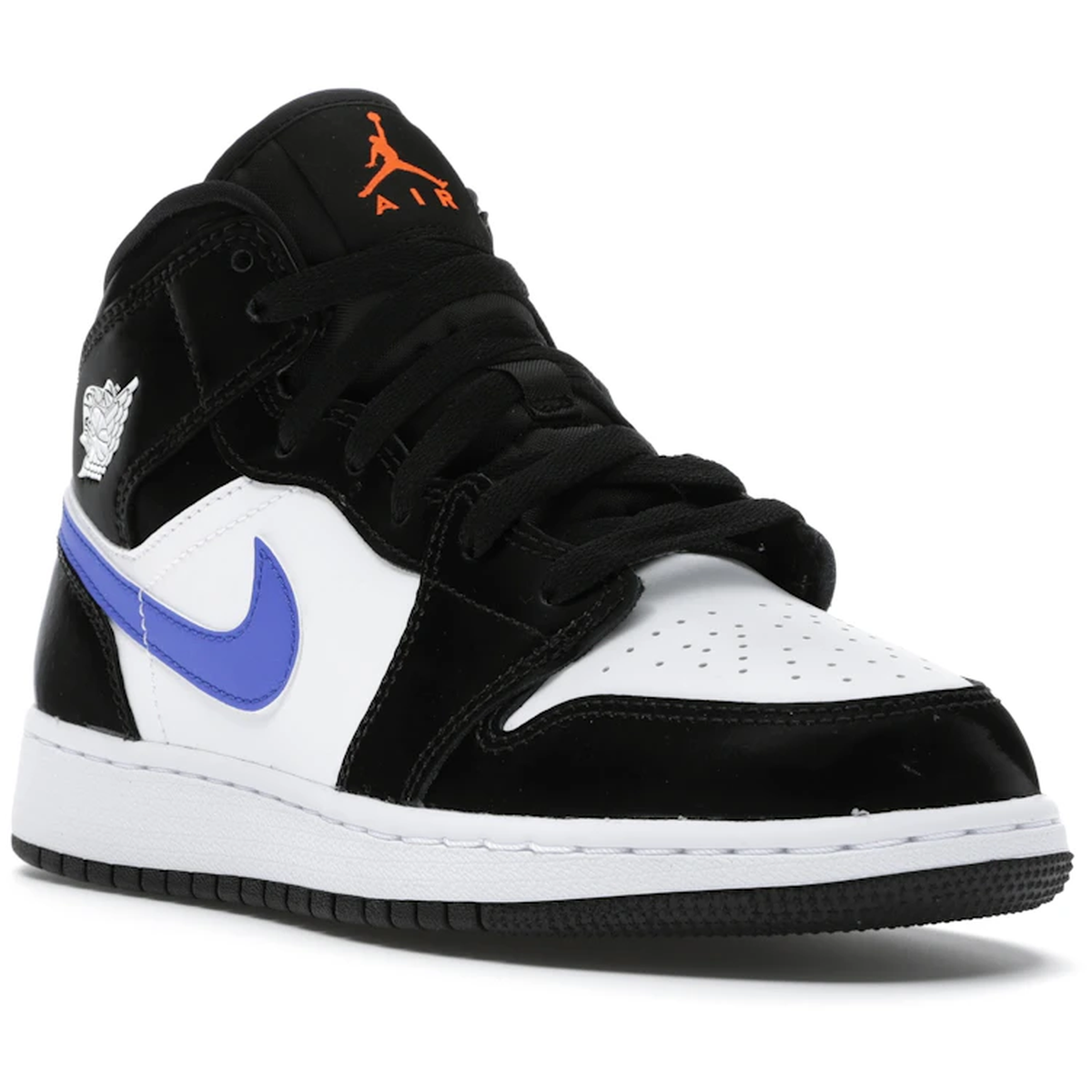 Miniatyrbild av Air Jordan 1 Mid Black Racer Blue 2