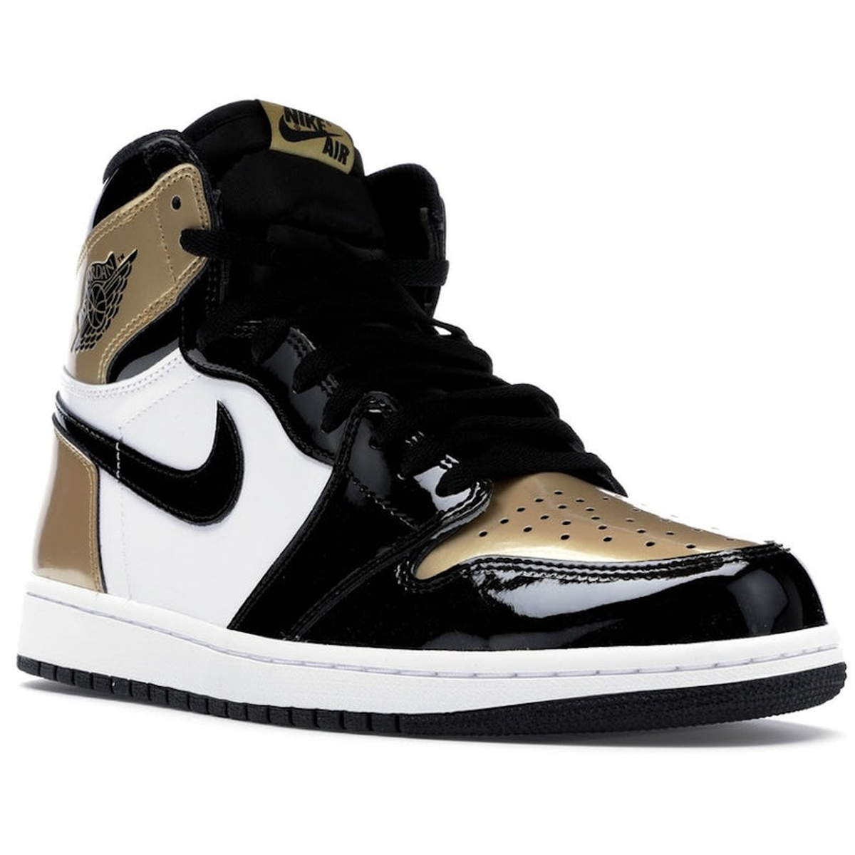 Miniatyrbild av Air Jordan 1 Retro High NRG Patent Gold Toe 2