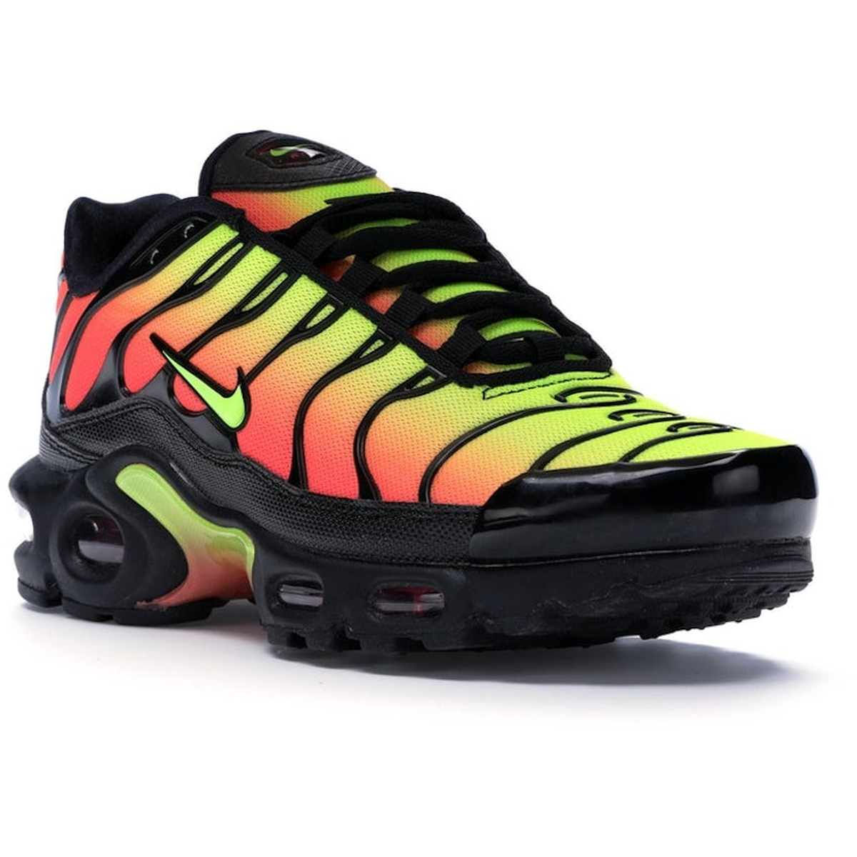 Miniatyrbild av Nike Air Max Plus Black Volt Solar Red 2