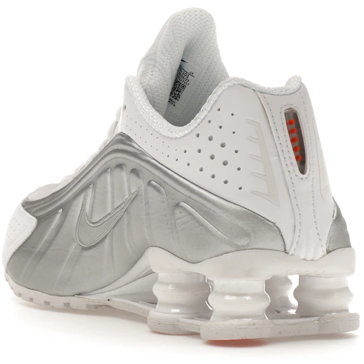 Miniatyrbild av Nike Shox R4 White Metallic Silver 4
