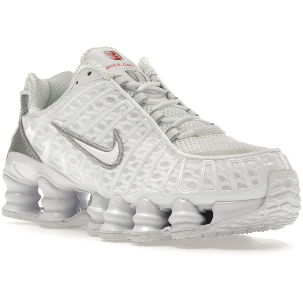 Miniatyrbild av Nike Shox TL White Metallic Silver Max Orange 2