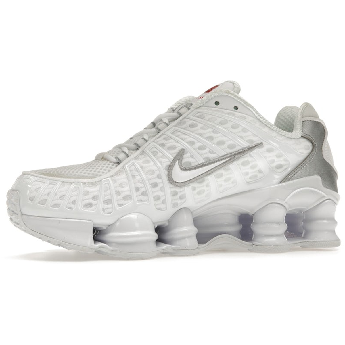 Miniatyrbild av Nike Shox TL White Metallic Silver Max Orange 3