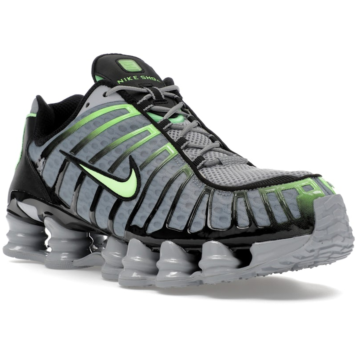 Miniatyrbild av Nike Shox TL Wolf Grey Lime Blast 2