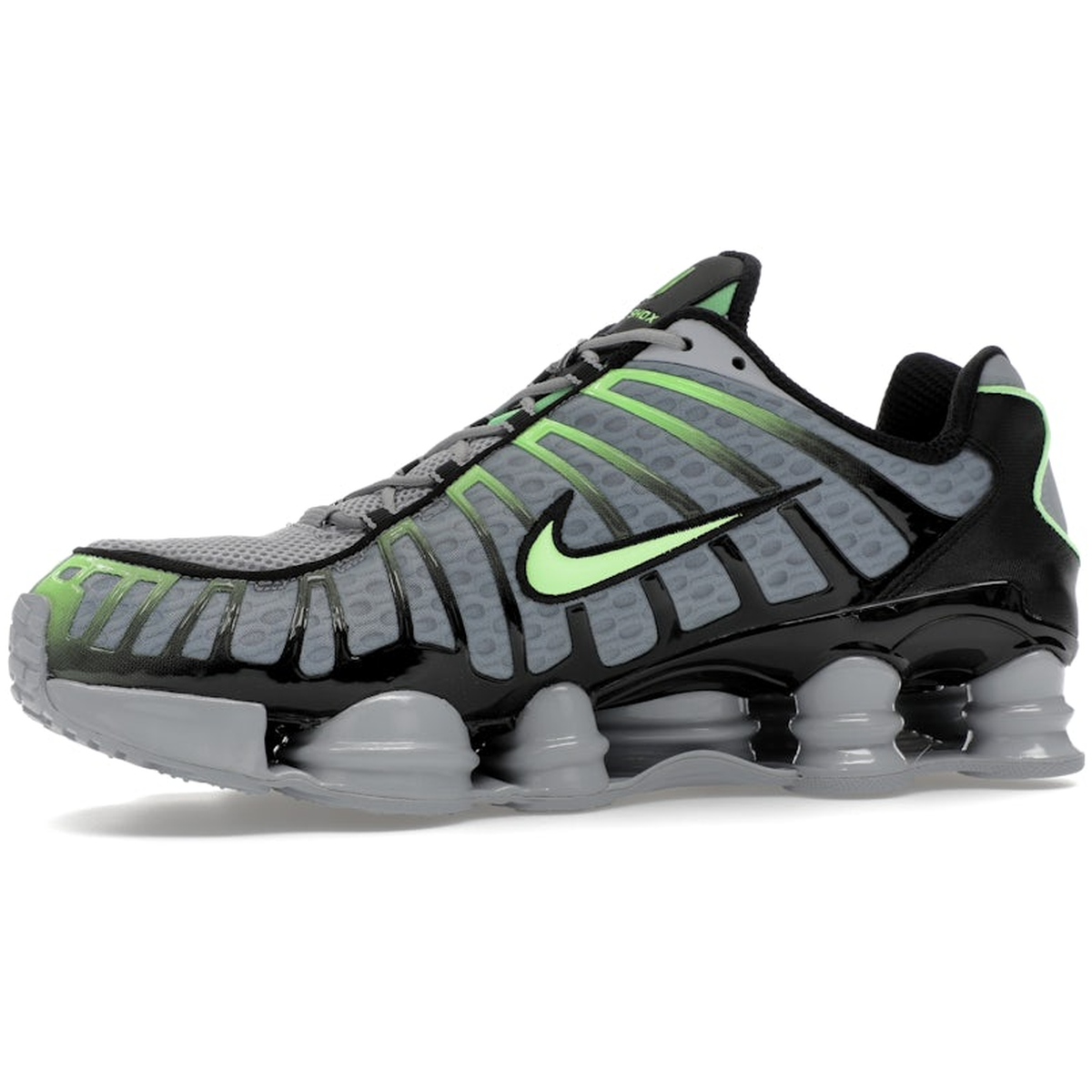 Miniatyrbild av Nike Shox TL Wolf Grey Lime Blast 3