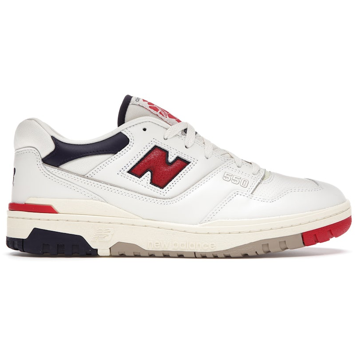 New Balance 550 Aime Leon Dore White Navy Red