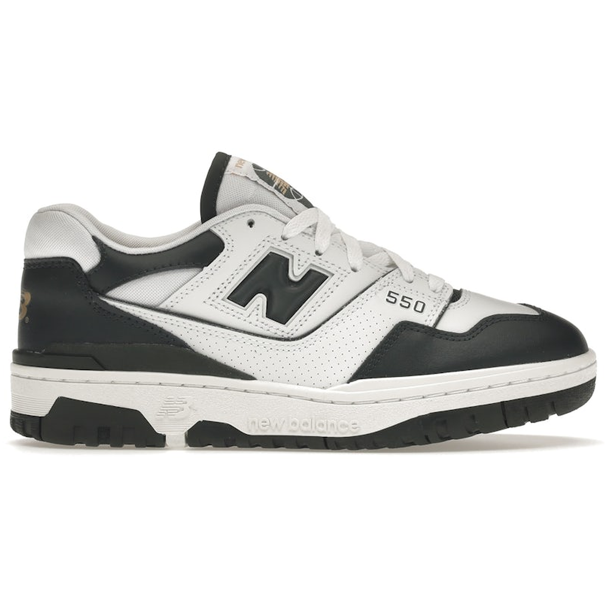 New Balance 550 White Dark Green
