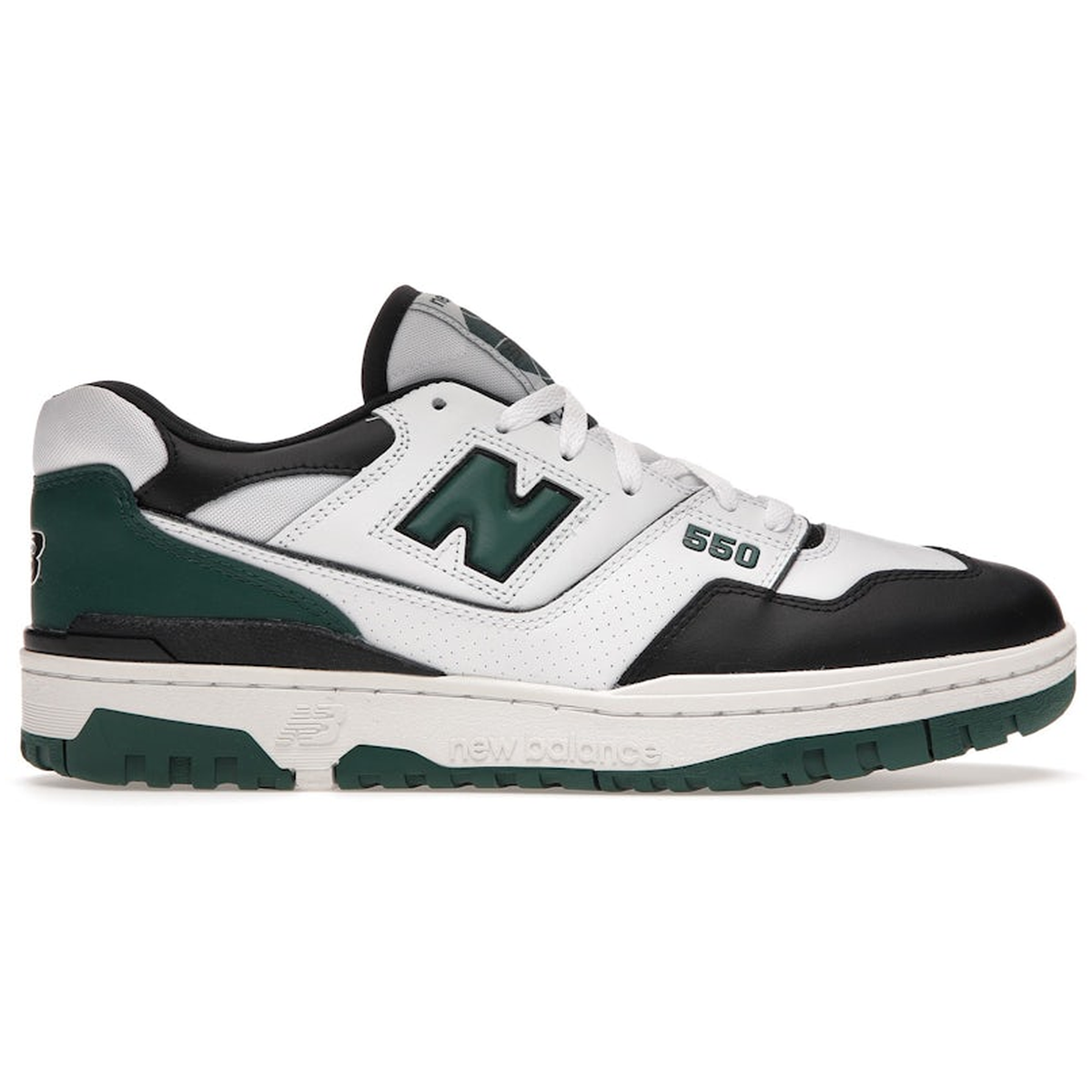 New Balance 550 White Green Black