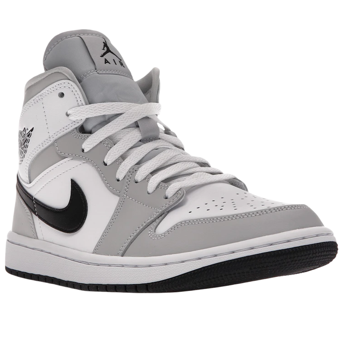 Miniatyrbild av Air Jordan 1 Mid Light Smoke Grey  2
