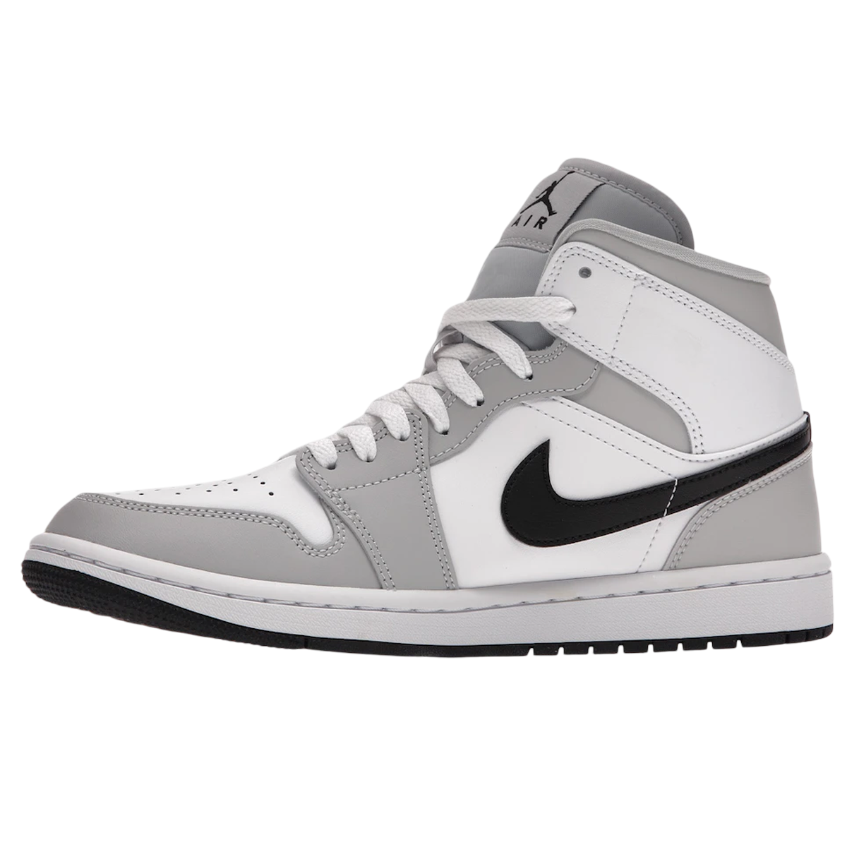 Miniatyrbild av Air Jordan 1 Mid Light Smoke Grey  3